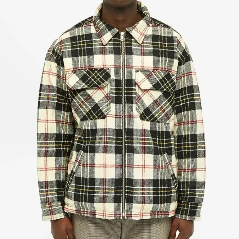 Noon Goons Plaid Insulated  Wool Crowd Jacket